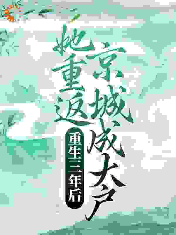 《重生三年后，她重返京城成大户》沈乐菱沈慕青李尚珽沈慕洲